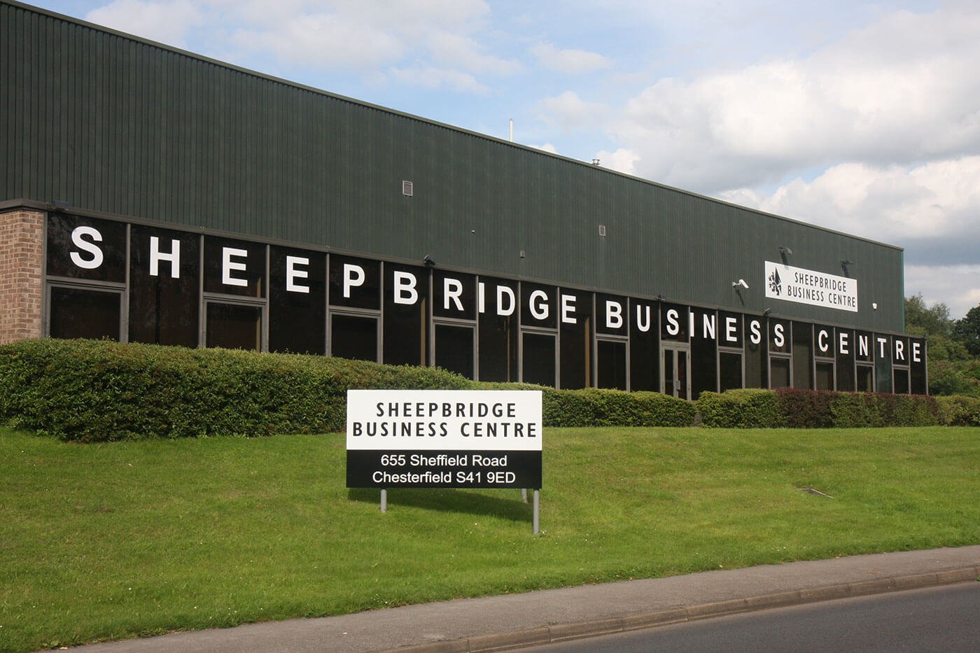 Photo of the front of Sheepbridge Business Centre